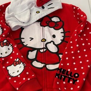 Hello Kitty Red and White Polka Dot Jacket
